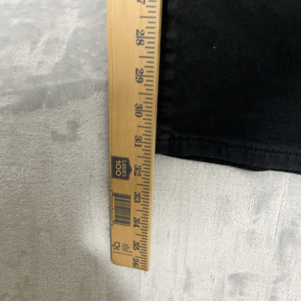 Lane Bryant Womens NEW Black Denim Jeans High Rise Relaxed Straight 22 Casual - Picture 6 of 10